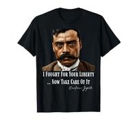 Emiliano Zapata Revolución Mexicana Luché por Tu Libertad Camiseta