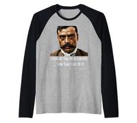 Emiliano Zapata Revolución Mexicana Luché por Tu Libertad Camiseta Manga Raglan