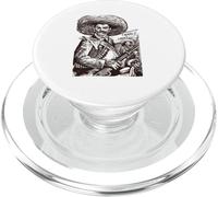 Emiliano Zapata tee Mexican Revolutionary Tierra Y Libertad PopSockets PopGrip para MagSafe