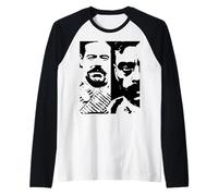 Emiliano Zapata y Francisco Villa Revolución Diseño Camiseta Manga Raglan