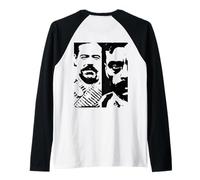 Emiliano Zapata y Francisco Villa Revolución Mexicana Arte Camiseta Manga Raglan