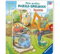 Emilie Jakobs Stefan Richte Mein großes Puzzle-Spielbuch: Baustell (Tapa blanda)