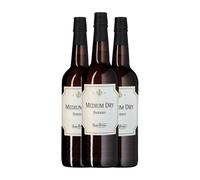 Emilio Hidalgo Sherry Medium Dry Semi-Seco Semi-Dulce 75 cl Vino generoso (Caja de 3 Botellas de 75 cl)