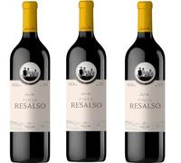 Emilio Moro - Vino Tinto Finca Resalso | Ribera del Duero | 100% Tempranillo joven | Notas de mora, arándano y grosella | Equilibrado y redondo | 3 Botellas 75cl