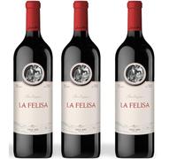 Emilio Moro - Vino Tinto La Felisa 2022 | Ribera del Duero ecológico | Sin sulfitos añadidos | Aromas florales y frutas rojas | Voluminoso y estructurado | 100% Tempranillo | 3 Botellas 75cl