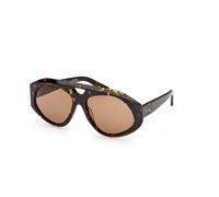 Emilio Pucci Mujer Emilio Pucci EP0258 52E Gafas de sol la Habana Marrón Cuadrada Normal