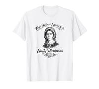 Emily Dickinson Bella de Amherst Flower Camiseta