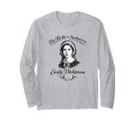 Emily Dickinson Bella de Amherst Flower Manga Larga