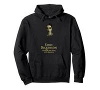 Emily Dickinson Poeta romántica gótica del Mundo Interior Sudadera con Capucha