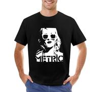 Emily Haines Metric Men t Shirt Black L