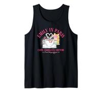 Emily in Paris Cafés Croissants and Couture C'est Magnifique Camiseta sin Mangas