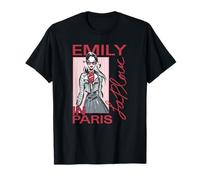 Emily in Paris Fashion Sketch with Script TV Show Camiseta