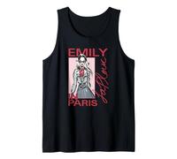 Emily in Paris Fashion Sketch with Script TV Show Camiseta sin Mangas