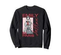 Emily in Paris Fashion Sketch with Script TV Show Sudadera