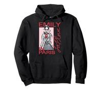 Emily in Paris Fashion Sketch with Script TV Show Sudadera con Capucha