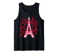 Emily in Paris Hearts and Effiel Tower Camiseta sin Mangas