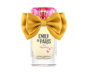 Emily In Paris - New Beginnings Eau De Parfum, Perfume De Mujer Floral y Afrutado Con Pera Francesa, Ámbar Dorado Y Vainilla Cremosa, Una Fragancia Radiante, Romántica Y Elegante, 30 ml