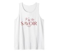 Emily In Paris Savoir Big Chest Logo Camiseta sin Mangas