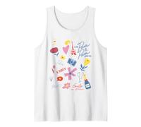Emily in Paris Simple Icon Collage Fun Camiseta sin Mangas