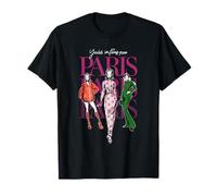 Emily in Paris You'Re in Paris Now Fashion Sketch TV Show Camiseta
