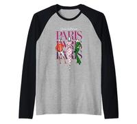 Emily in Paris You'Re in Paris Now Fashion Sketch TV Show Camiseta Manga Raglan