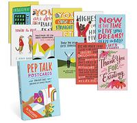 Emily McDowell & Friends Pep Talk - Libro de postales (2 de cada 10 estilos), 12,7 x 17,7 cm