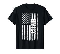 Emily Nombre Personal Bandera Americana Mujeres Retro Camiseta