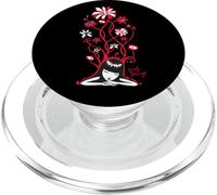 Emily The Strange Flower Power Cat Nap PopSockets PopGrip para MagSafe