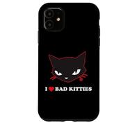 Emily The Strange I Heart Bad Kitties Carcasa para iPhone 11