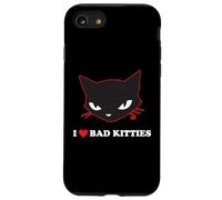 Emily The Strange I Heart Bad Kitties Carcasa para iPhone SE (2020) / 7/8
