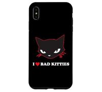 Emily The Strange I Heart Bad Kitties Carcasa para iPhone XS MAX