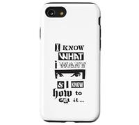 Emily The Strange I Know What I Want Carcasa para iPhone SE (2020) / 7/8