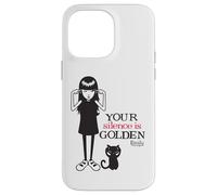 Emily The Strange Your Silence Is Golden Carcasa para iPhone 14 Pro MAX