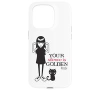 Emily The Strange Your Silence Is Golden Carcasa para iPhone 15 Pro