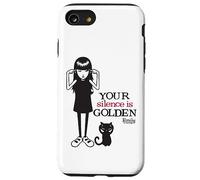 Emily The Strange Your Silence Is Golden Carcasa para iPhone SE (2020) / 7/8
