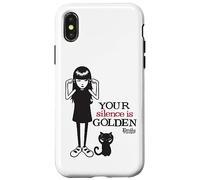 Emily The Strange Your Silence Is Golden Carcasa para iPhone X/XS