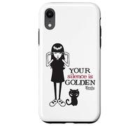 Emily The Strange Your Silence Is Golden Carcasa para iPhone XR