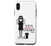 Emily The Strange Your Silence Is Golden Carcasa para iPhone XS MAX
