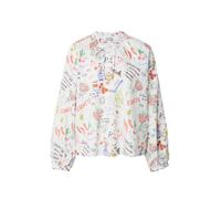 Emily Van Den Bergh Blusa azul oscuro / verde / rojo / blanco L azul oscuro / verde / rojo / blanco