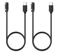 Emilydeals Cargador para grabadora de voz PLAUD Note Pro AI, cable de carga USB de repuesto para grabadora de voz Plaud (paquete de 2, 60 cm)