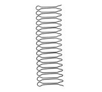 Eminchu 11 Uds. Peine de Pinza de Pelo Giratorio de Alambre Multifuncional para Velo de Novia y Estilo de Moda en Negro