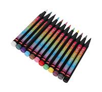 Eminchu 12 Bolígrafos de Esmalte de Uñas, Varios Colores, Bolígrafos de Tinta de Secado Rápido para Pinturas y Diseños Florales, Ideales para Uñas de Gel Acrílico y Uso en Salón en Casa