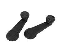 Eminchu 2 Manijas para Elevalunas de Coche 321 837 581A, Perilla de Manija de Puerta de Manivela para Elevalunas de Repuesto ABS con Superficie Lisa, para T2 T25 Van 1969 1979 1979 1991