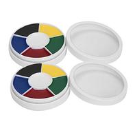 Eminchu 2 Piezas de Aceite de Pintura Corporal con Efecto Especial para Maquillaje de Rodaje de Películas, Textura Suave, Larga Duración, Ideal para Representaciones Teatrales y Fiestas Navideñas