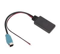 Eminchu Adaptador de Música 5.0 para Automóvil con Cable Auxiliar para KCE 237B CDE101E 102E 105E 117E - Material ABS Duradero para un Sonido de