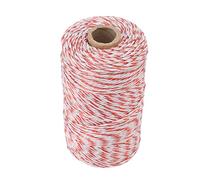 Eminchu Alambre para Cerca Eléctrica Resistente a la Corrosión, Rendimiento Confiable para Granjas Grandes, Material de Acero Inoxidable PE, Color Brillante, Liviano