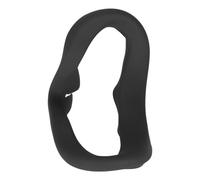 Eminchu Almohadilla de Silicona para los Ojos para 2, Cubierta de VR Lavable a Prueba de Sudor, Experiencia de Juego, Ajuste Cómodo (Black)