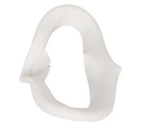 Eminchu Almohadilla de Silicona para los Ojos para 2, Cubierta de VR Lavable a Prueba de Sudor, Experiencia de Juego, Ajuste Cómodo (Gris Blanco)