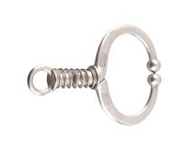 Eminchu Anillo de Nariz de Ganado Duradero de Acero Inoxidable para Vacas Lecheras, sin Perforaciones y Seguro de Usar, Accesorio de Granja (#2)