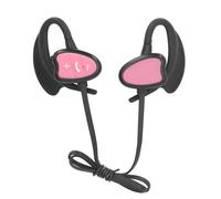 Eminchu Auriculares de Natación, IPX8 Water Bluetooth 5.4 Auriculares Inalámbricos Subacuáticos, de Memoria de 32 GB con Reducción de Ruido, Ideales para Nadar, Bucear, Correr, Surfear y Yoga (Pink)